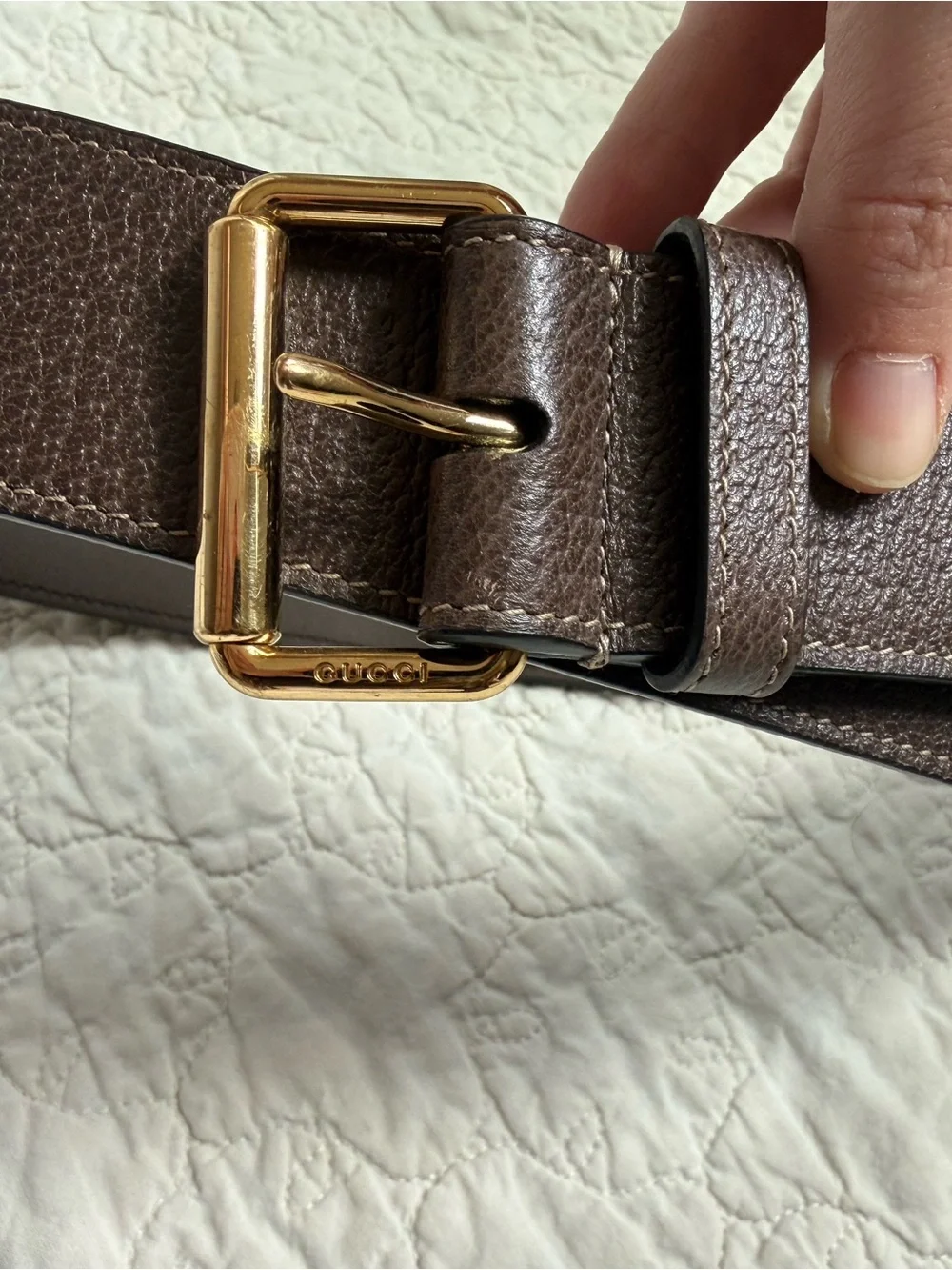 Women’s GUCCI brown belt